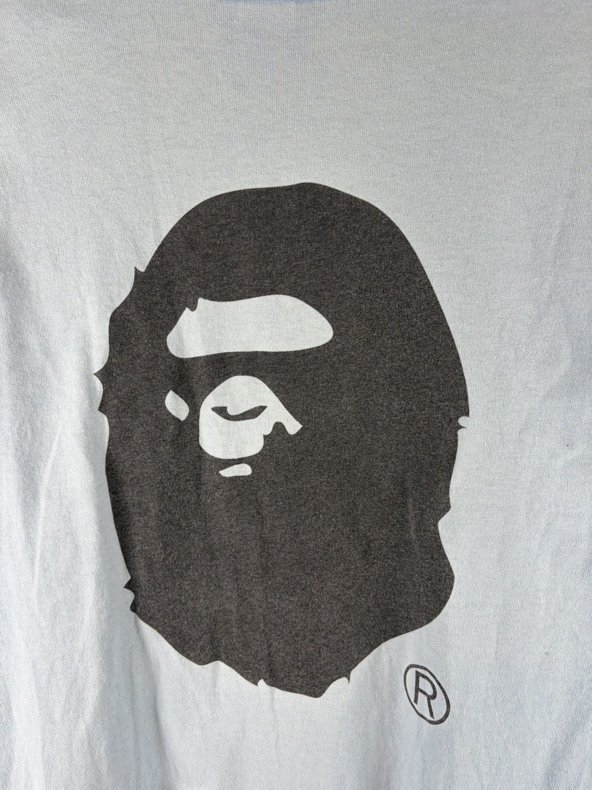 Bape Bape Head Logo Print Tee Size US M / EU 48-50 / 2 - 3 Thumbnail