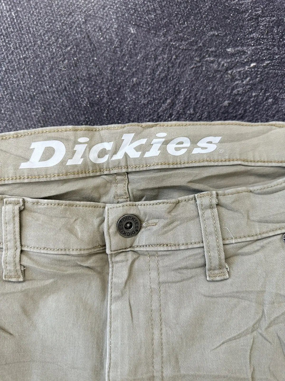 Dickies × Vintage Vintage Dickies Y2K Cream American Hype Pants Jeans Size US 36 / EU 52 - 9 Thumbnail