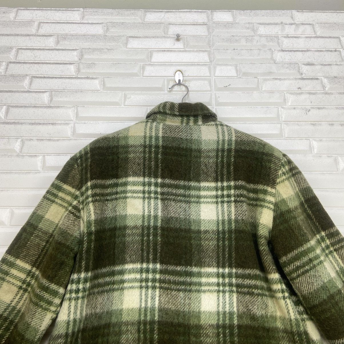 Towncraft Vintage 70s Towncraft Penneys Sherpa Mohair Plaid Jacket Size US M / EU 48-50 / 2 - 11 Thumbnail