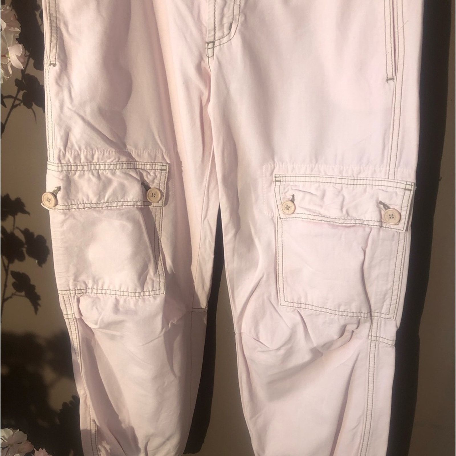 Other Billy blues cargo pants pink with draw string. Size 26" / US 2 / IT 38 - 5 Thumbnail