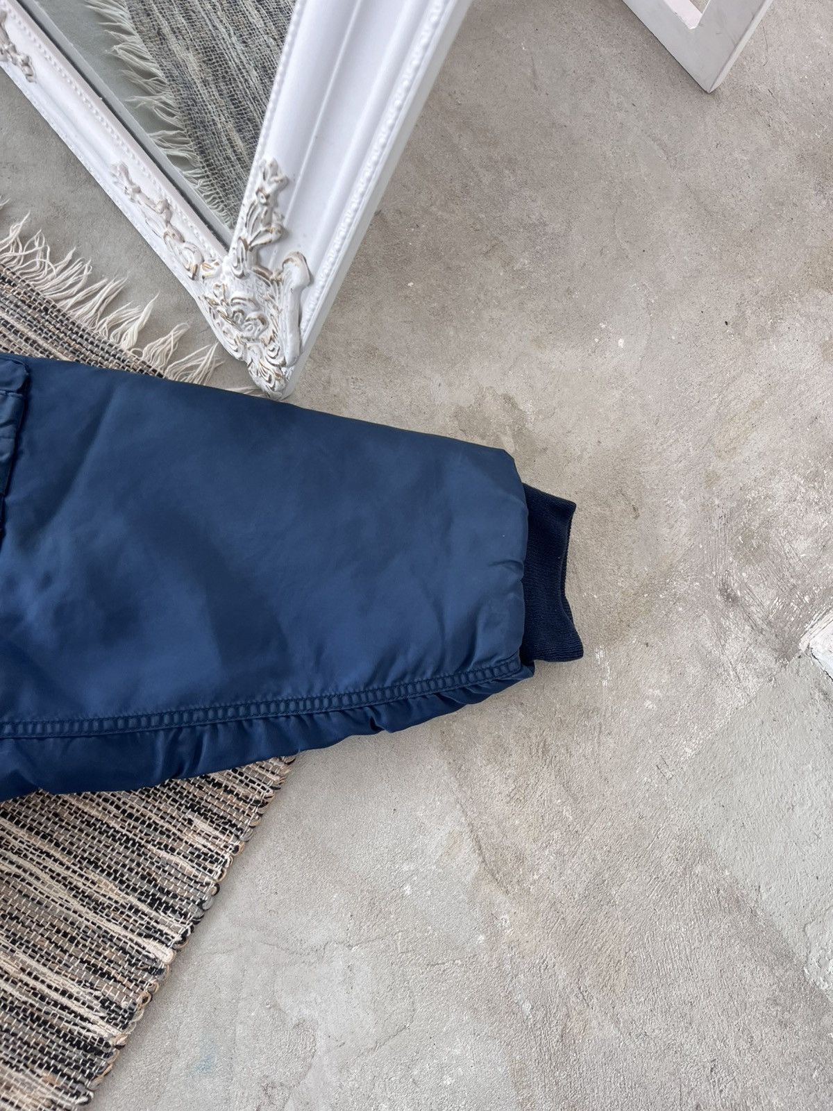 Alpha Industries Vintage Alpha Industries style Faded Blue Bomber Jacket Y2K Size US M / EU 48-50 / 2 - 9 Thumbnail