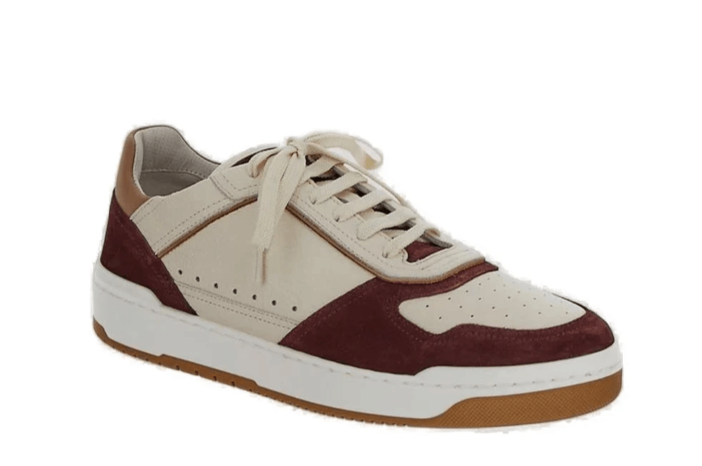 Brunello Cucinelli Brunello Cucinelli Color-Block Low-Top Sneakers Size US 11 / EU 44 - 2 Thumbnail