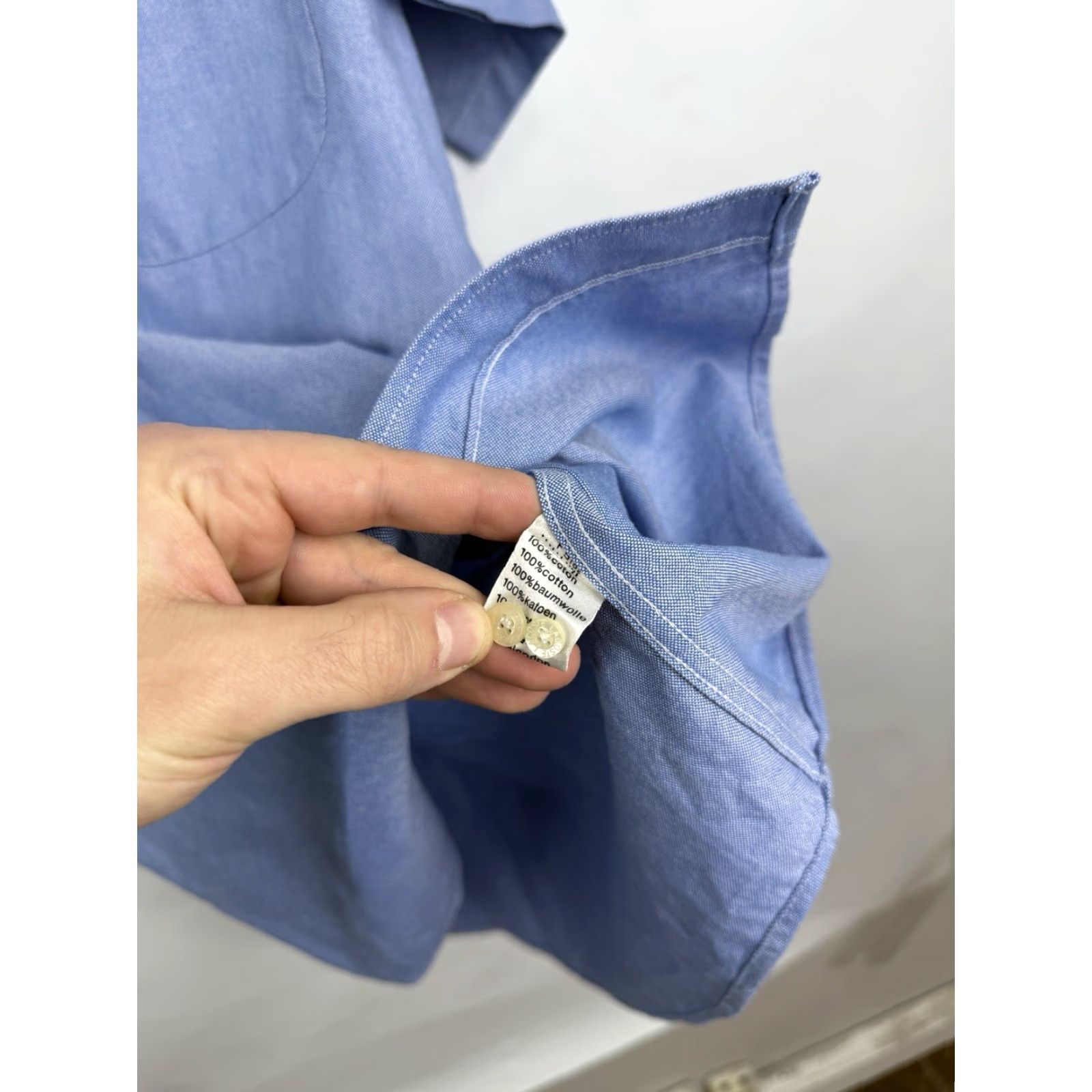 Lacoste VINTAGE Lacoste Shirt Men T-Shirt 90s Made in France Blue M 39 (M) Retro Rare Size 39 (M) Mens Size US M / EU 48-50 / 2 - 6 Thumbnail