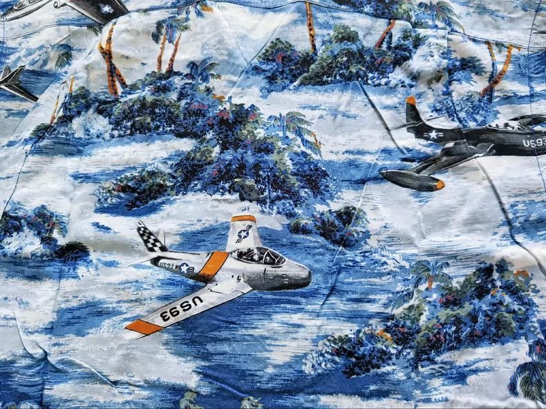 RRL Ralph Lauren RRL Hawaiian Print Short Sleeve Shirt-2508 Size US M / EU 48-50 / 2 - 6 Thumbnail