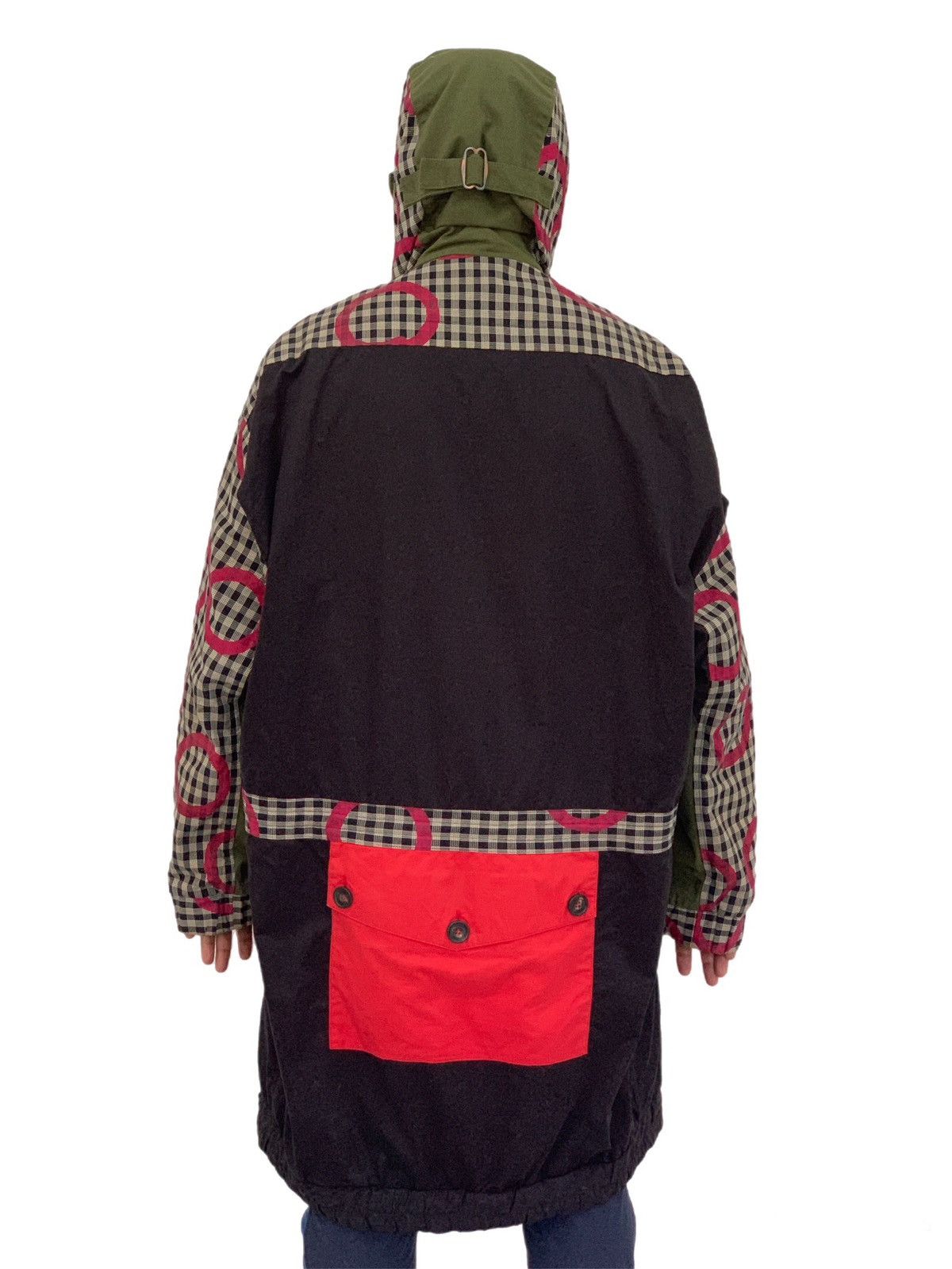 Vivienne Westwood Super Rare Vivienne Westwood Gingham Panel Coat Jacket Parka Size US L / EU 52-54 / 3 - 2 Thumbnail