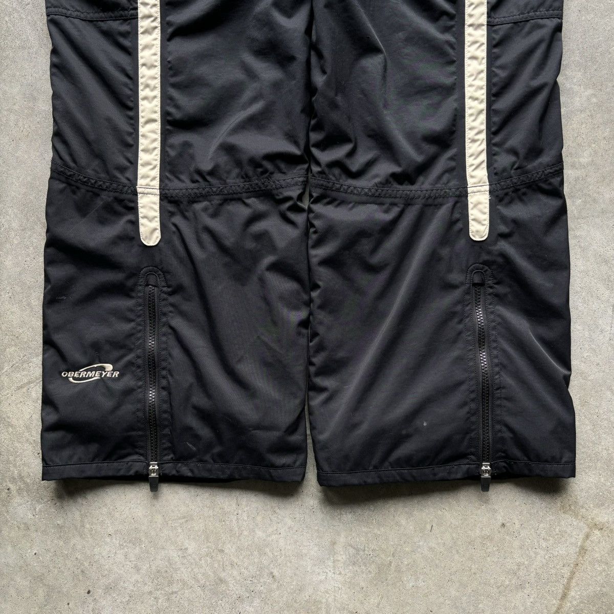 Obermeyer × Vintage vintage Y2K OBERMEYER Baggy Ski Striped Cargo Skiing Pants Size 30" / US 8 / IT 44 - 13 Thumbnail