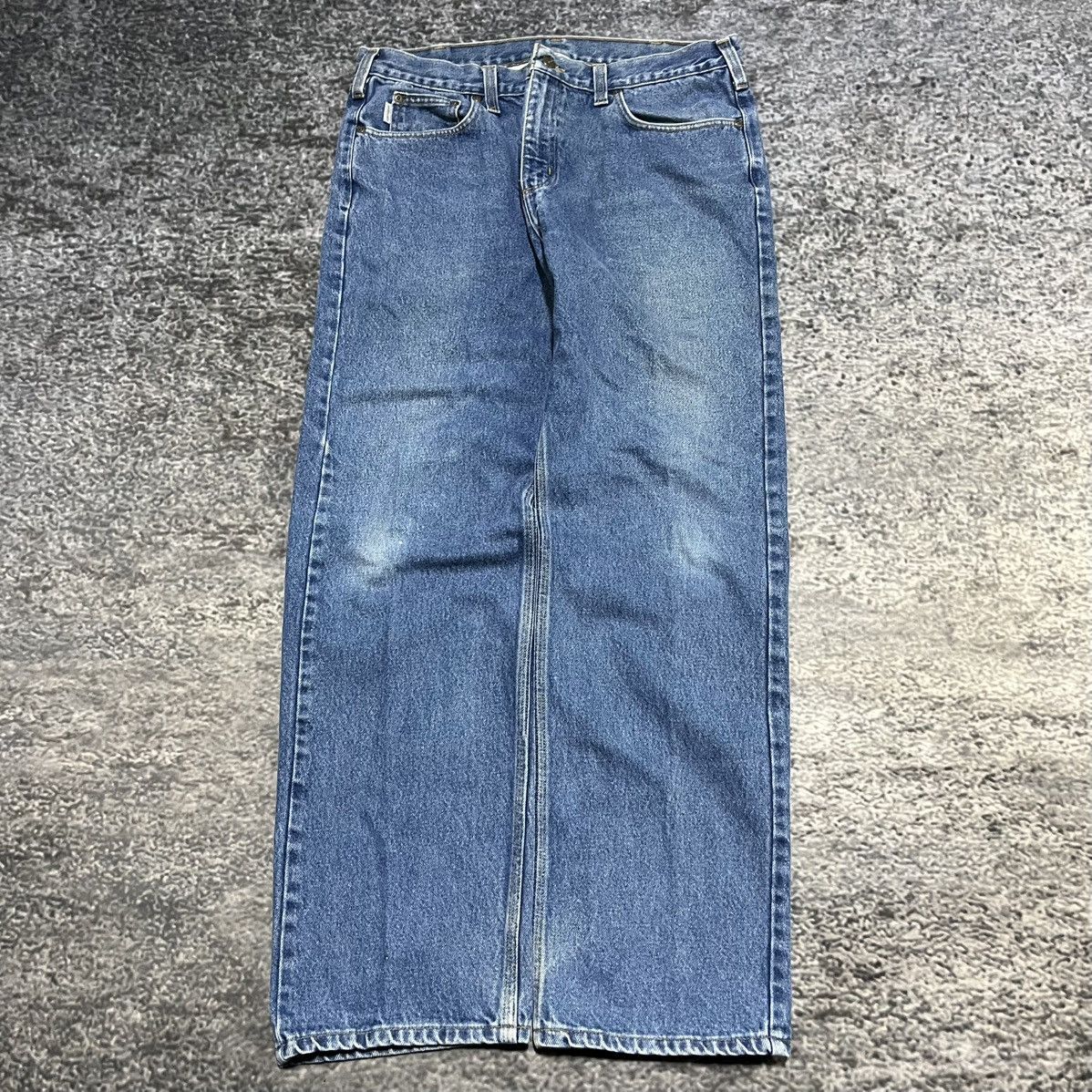 Carhartt Vintage 2000s Carhartt Jeans Utility Workwear Skater Style! Size US 38 / EU 54 - 2 Thumbnail