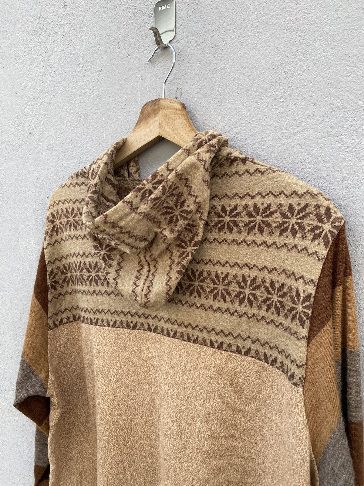 Hai Sporting Gear × Issey Miyake Vintage HAI SPORTING GEAR Native / Navajo Hoodie Size US M / EU 48-50 / 2 - 12 Thumbnail