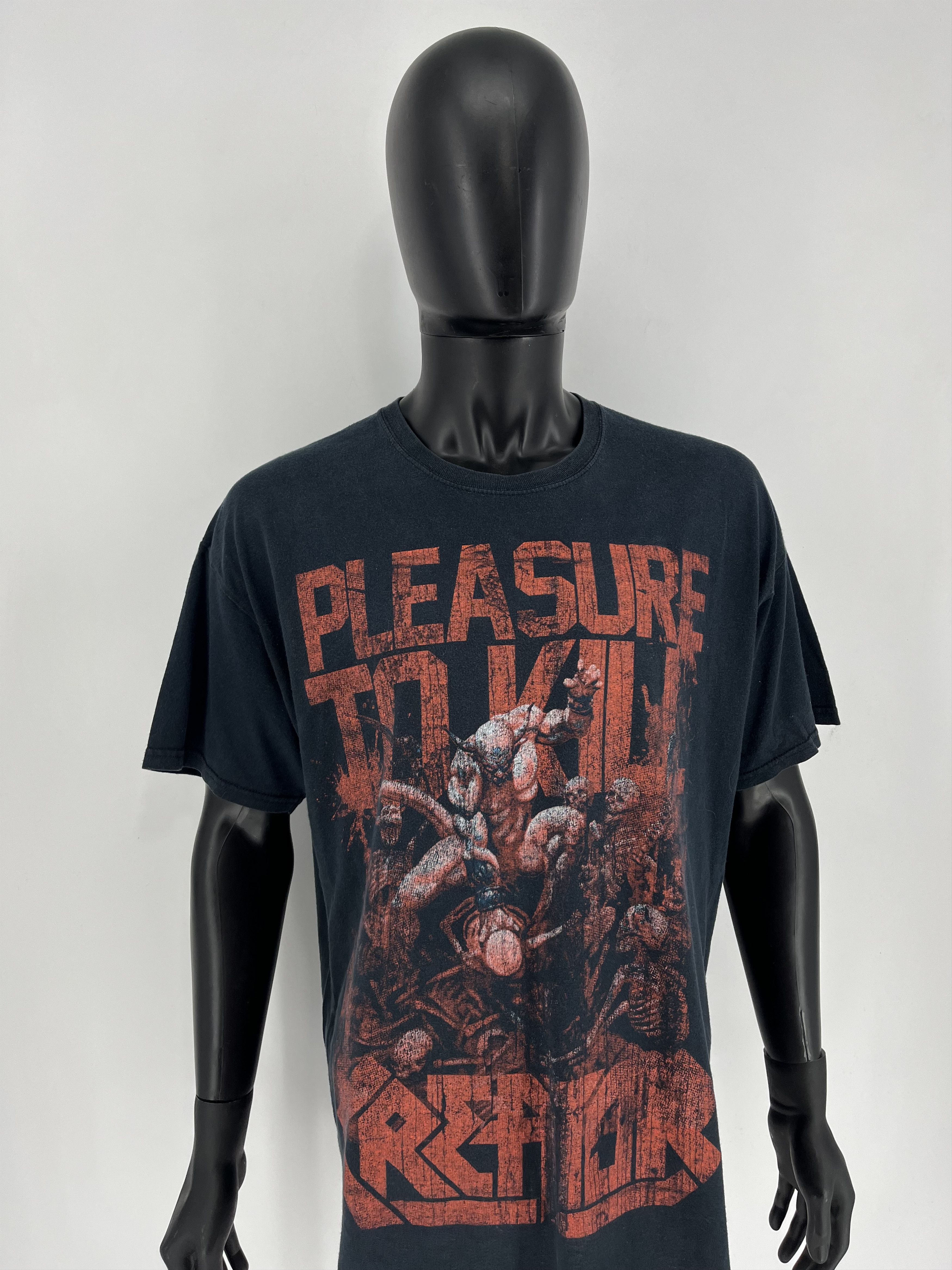 Band Tees Kreator pleasure to kill T-shirt band rock tee size XLarge Size US XL / EU 56 / 4 - 4 Thumbnail