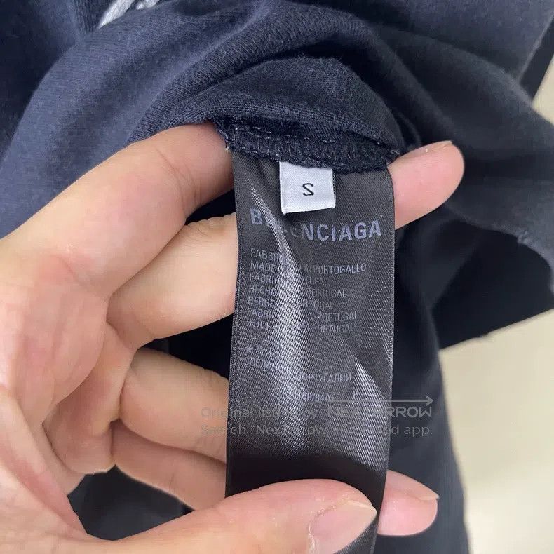 Balenciaga Balenciaga Handwritten solid color letter logo print short Size US S / EU 44-46 / 1 - 4 Thumbnail