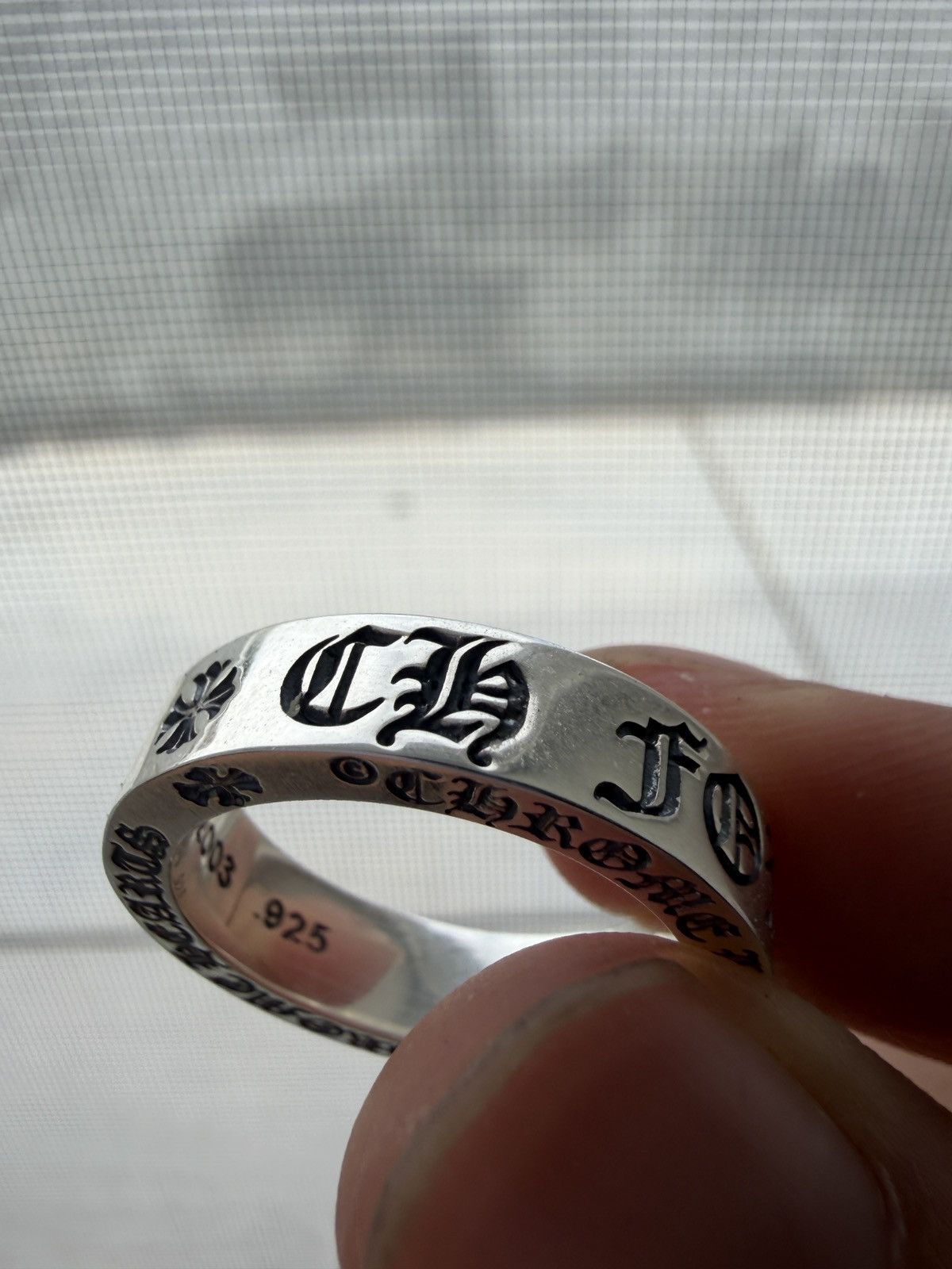 Chrome Hearts Chrome Hearts Forever Spacer Ring | Grailed