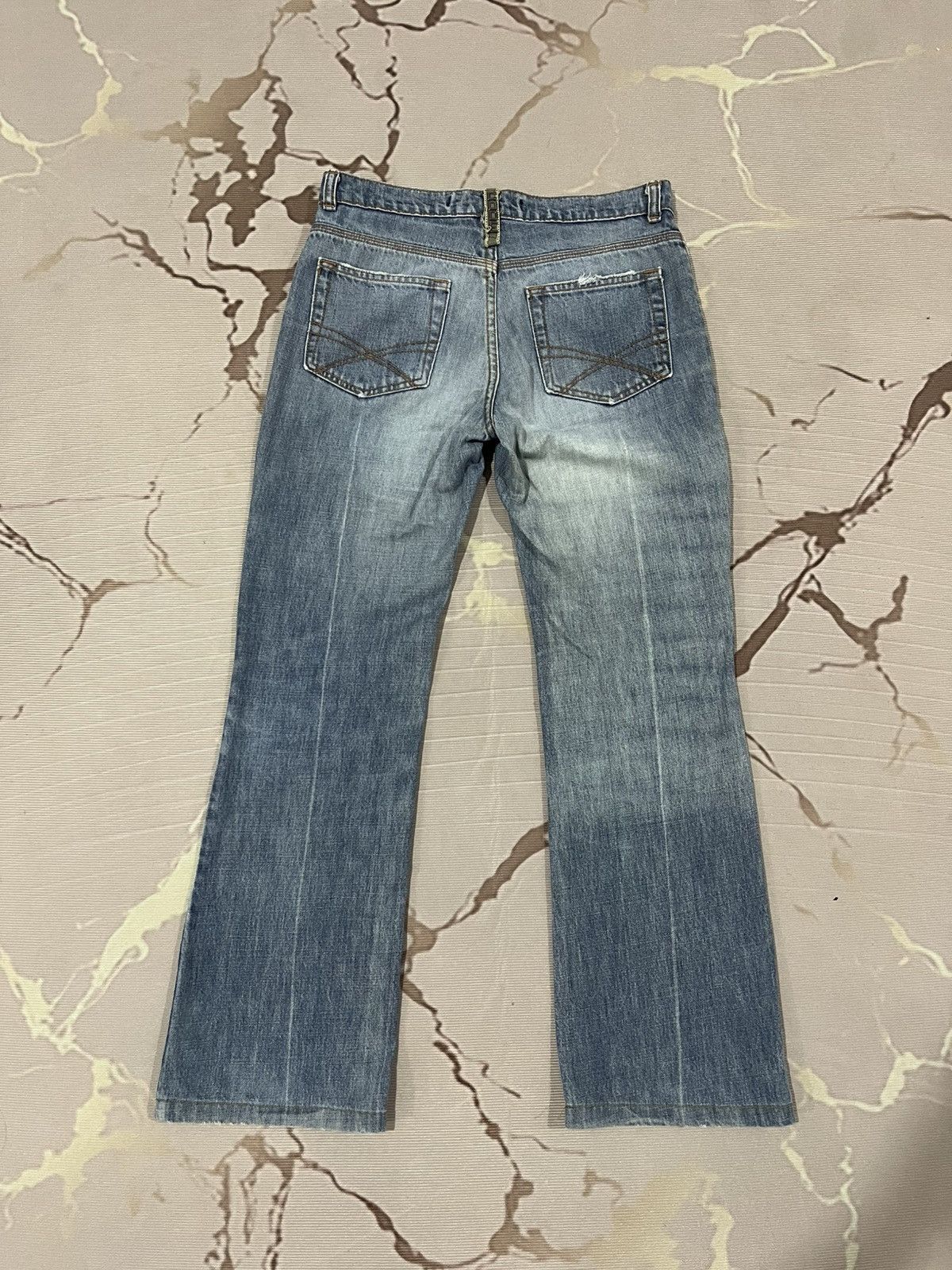 Sportmax Sportmax Code Max Mara Bootcut Denim Jeans Size 28" / US 6 / IT 42 - 7 Thumbnail
