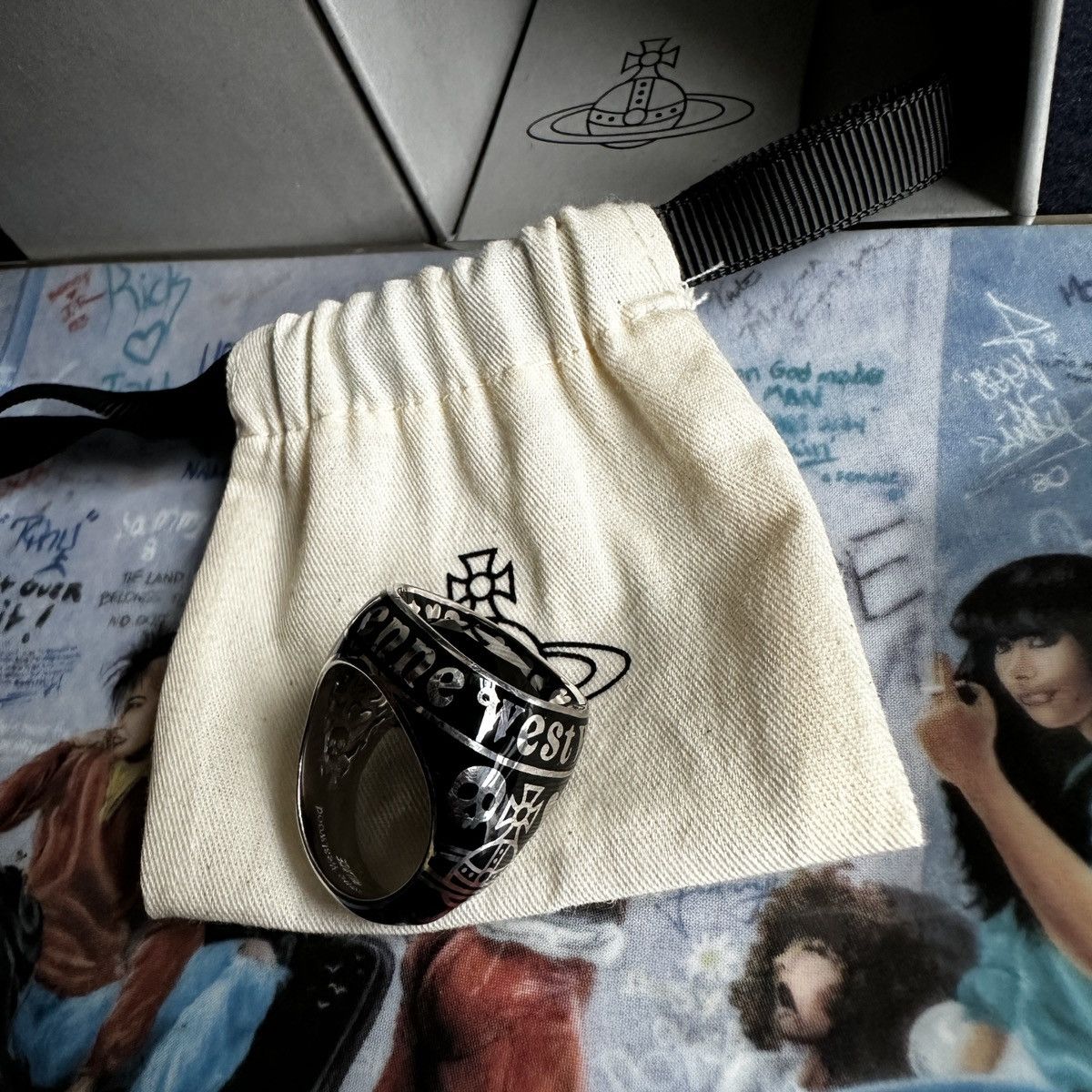 Jewelry × Palace × Vivienne Westwood PALACE College Ring Size ONE SIZE - 3 Thumbnail