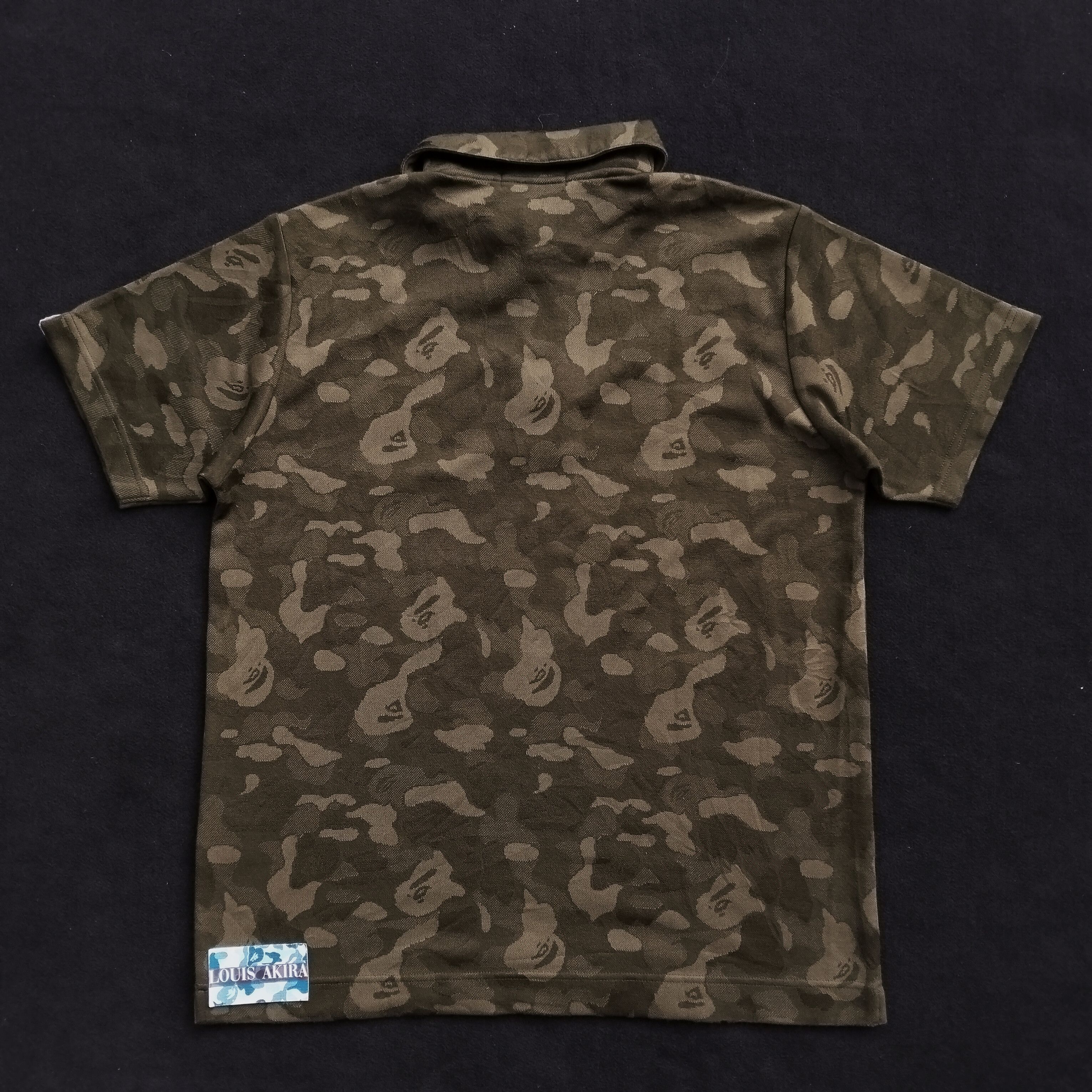 Bape Bape Aoyama Camo Polo Size US M / EU 48-50 / 2 - 3 Thumbnail