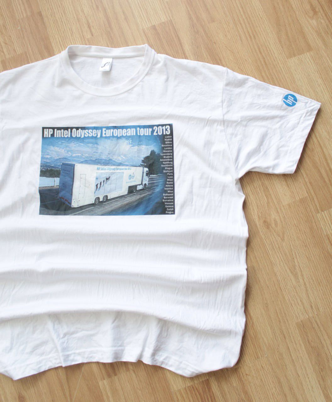 Microsoft 🔥 Vintage HP Intel Odyssey 2013 Tour T Shirt Microsoft Apple Size US XL / EU 56 / 4 - 3 Thumbnail