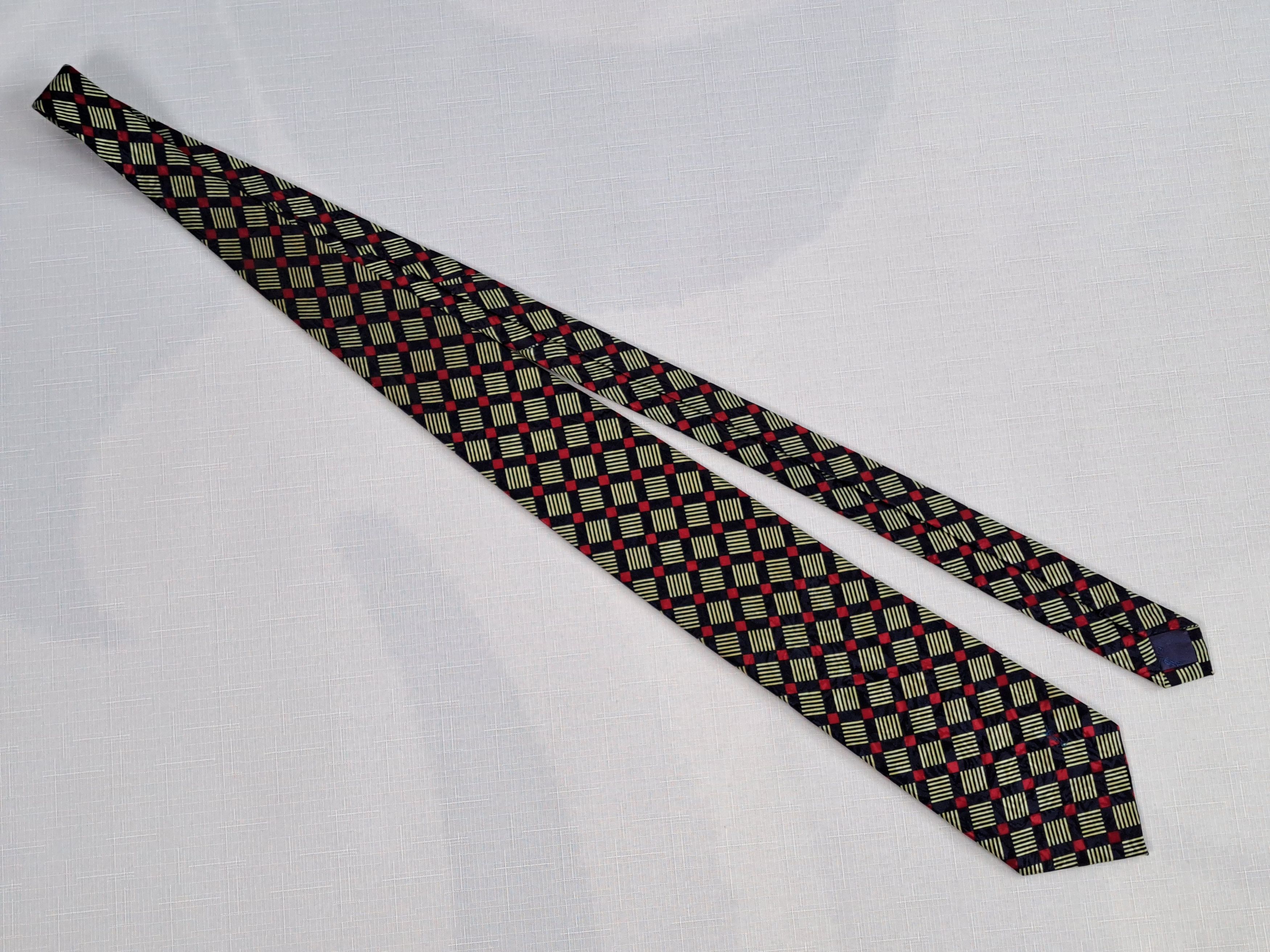 Vintage × Yves Saint Laurent Vintage YVES SAINT LAURENT silk Tie. Size ONE SIZE - 5 Thumbnail