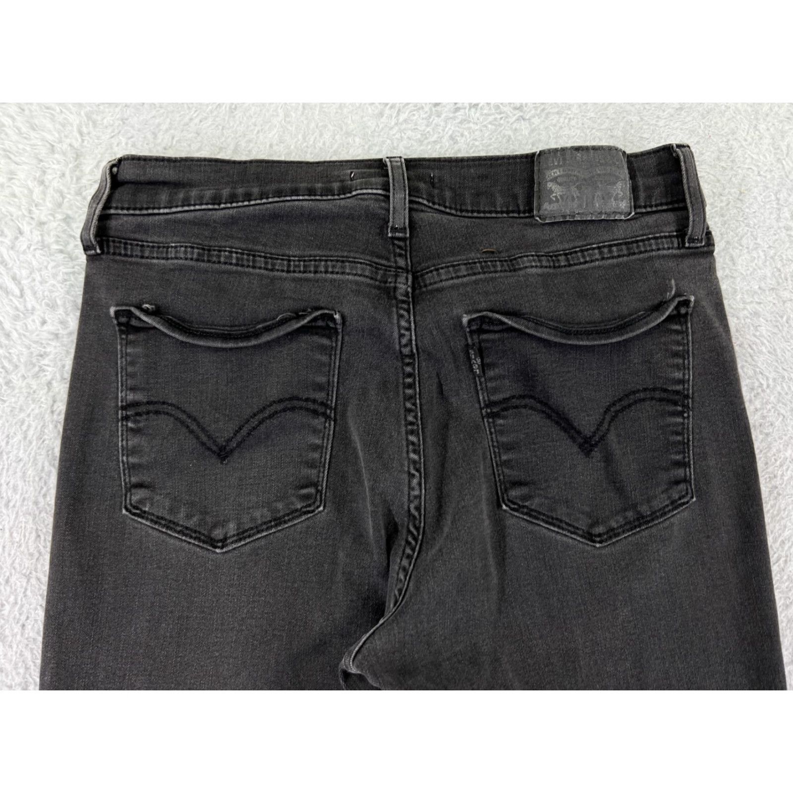 Levi's Levis Jeans Womens 8S Black Denim Classic Bootcut Cotton Blend Western Size 30" / US 8 / IT 44 - 3 Thumbnail