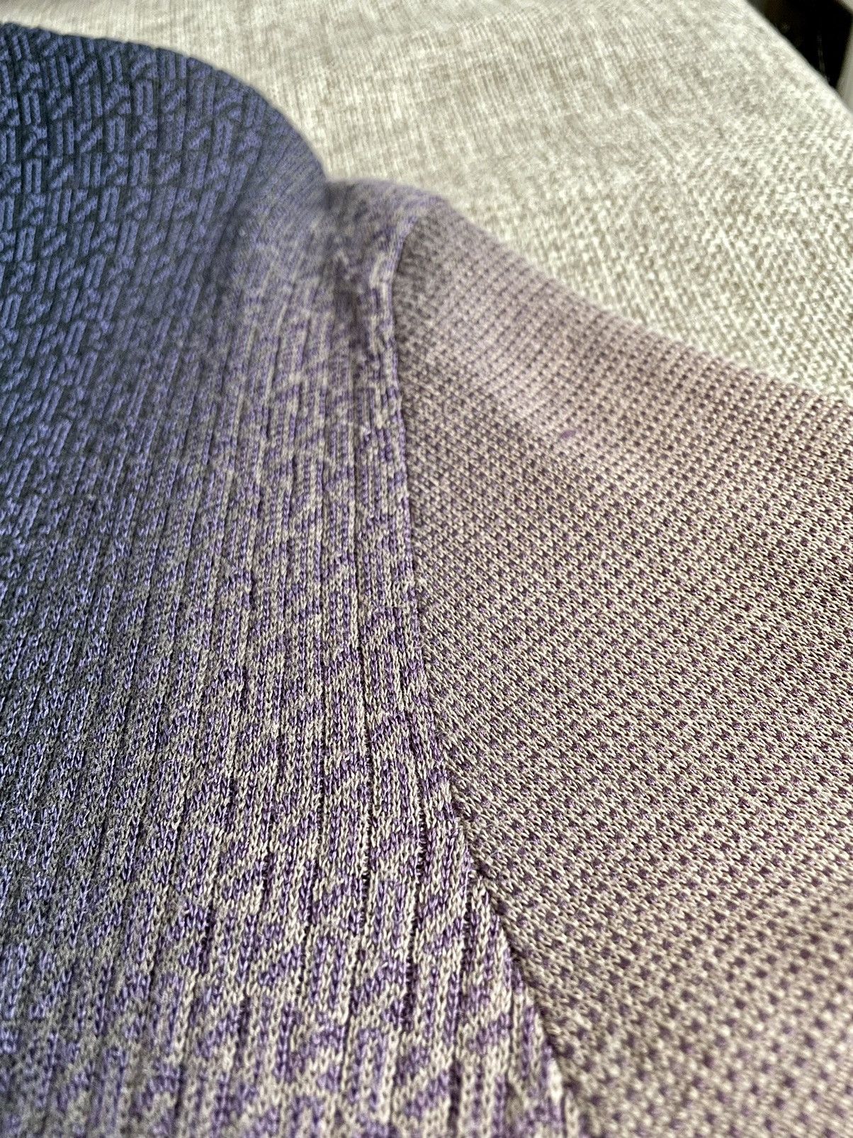 Prada Prada Milano Multi Silk V-neck Lightweight Gradient Jumper Size US L / EU 52-54 / 3 - 6 Thumbnail