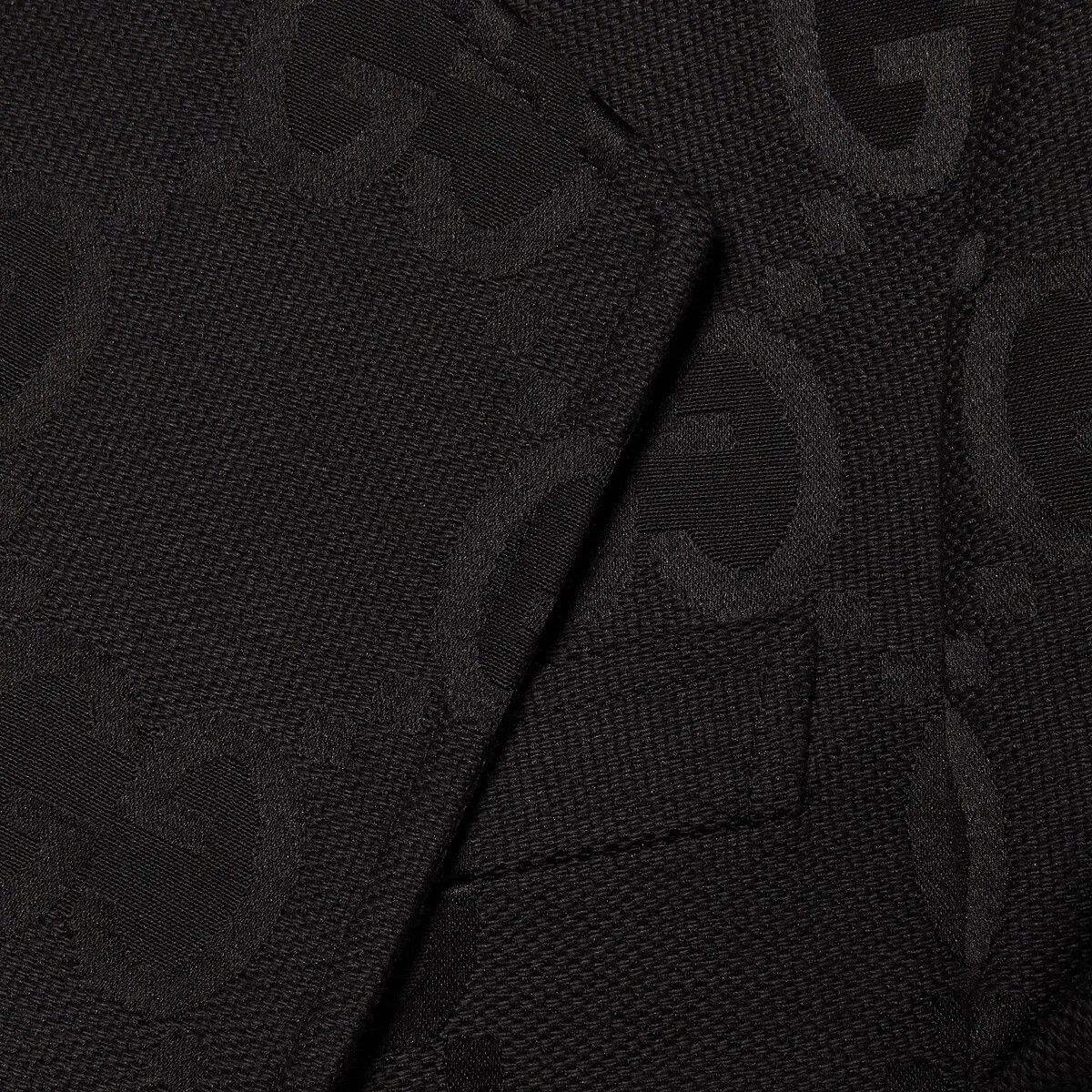 Gucci o1mt1gz0725 Jumbo GG Canvas Jacket in Black Size US S / EU 44-46 / 1 - 7 Thumbnail