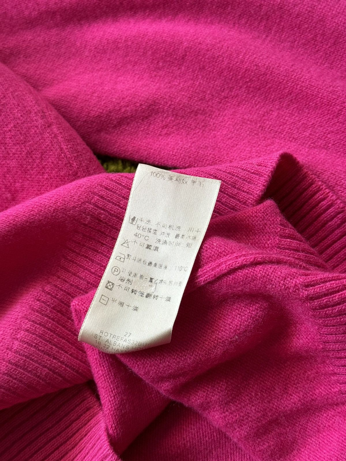 Burberry × Designer Burberry 100% merino wool pink sweater Size XL / US 12-14 / IT 48-50 - 6 Thumbnail