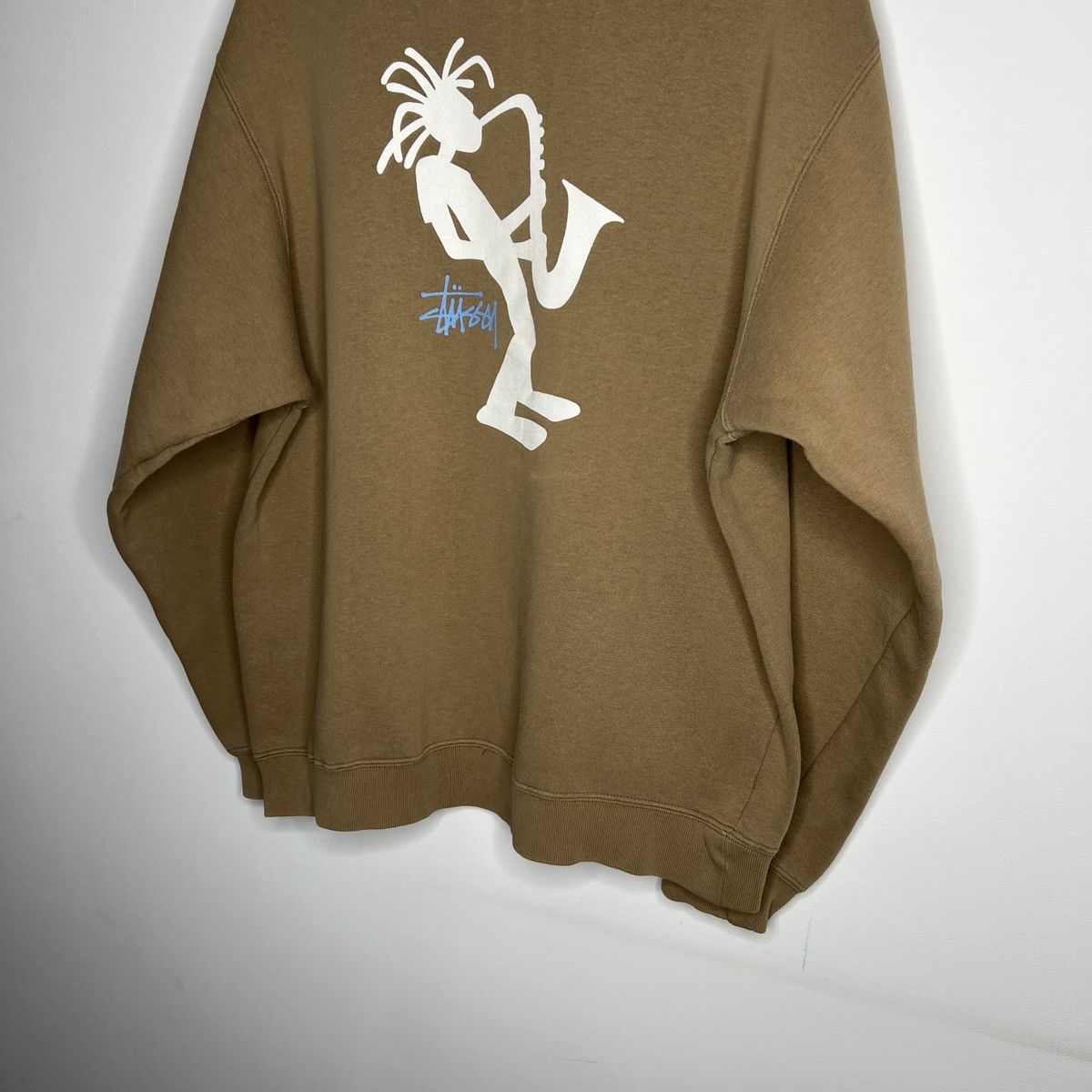 Stussy Vintage Stussy Saxophone 90’s Sweatshirt Crewneck Brown Logo Size US L / EU 52-54 / 3 - 9 Thumbnail
