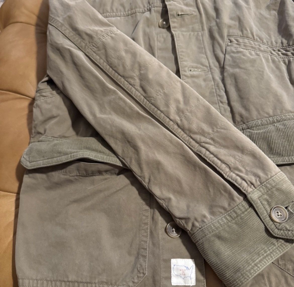 Save Khaki United Save Khaki United - Lightweight Field Jacket - USA made Size US L / EU 52-54 / 3 - 6 Thumbnail
