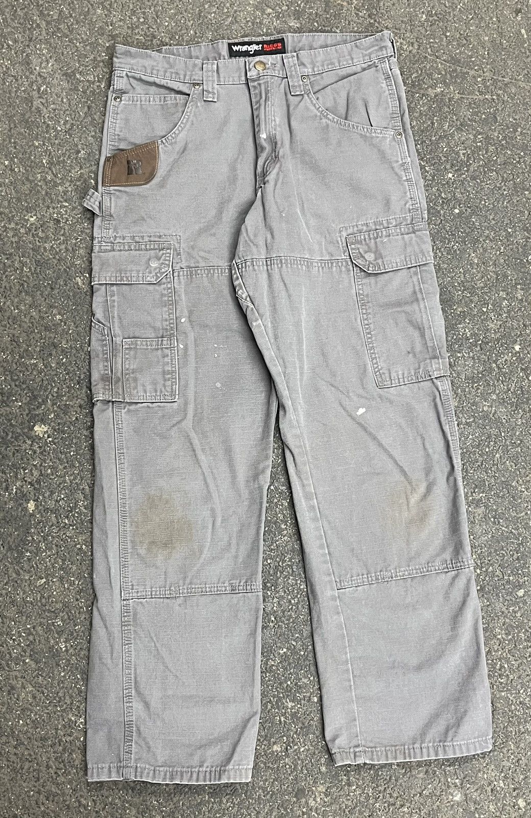 Carhartt × Vintage Cargo workwear pants carhartt style wrangler Riggs skater Size US 32 / EU 48 - 1 Thumbnail