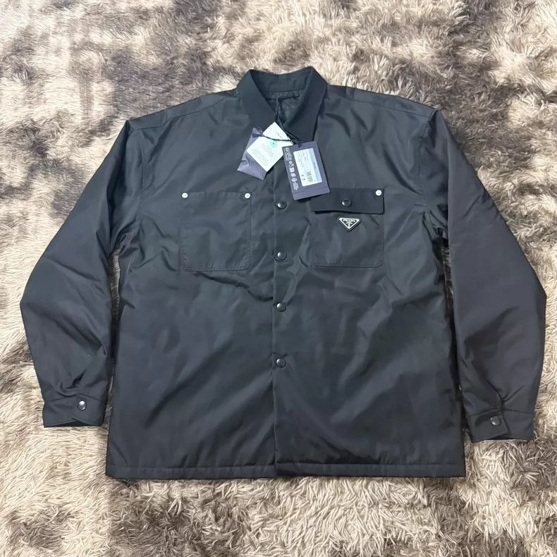 Prada Prada 24 New Re-Nylon Cotton Jacket Size US XL / EU 56 / 4 - 1 Thumbnail