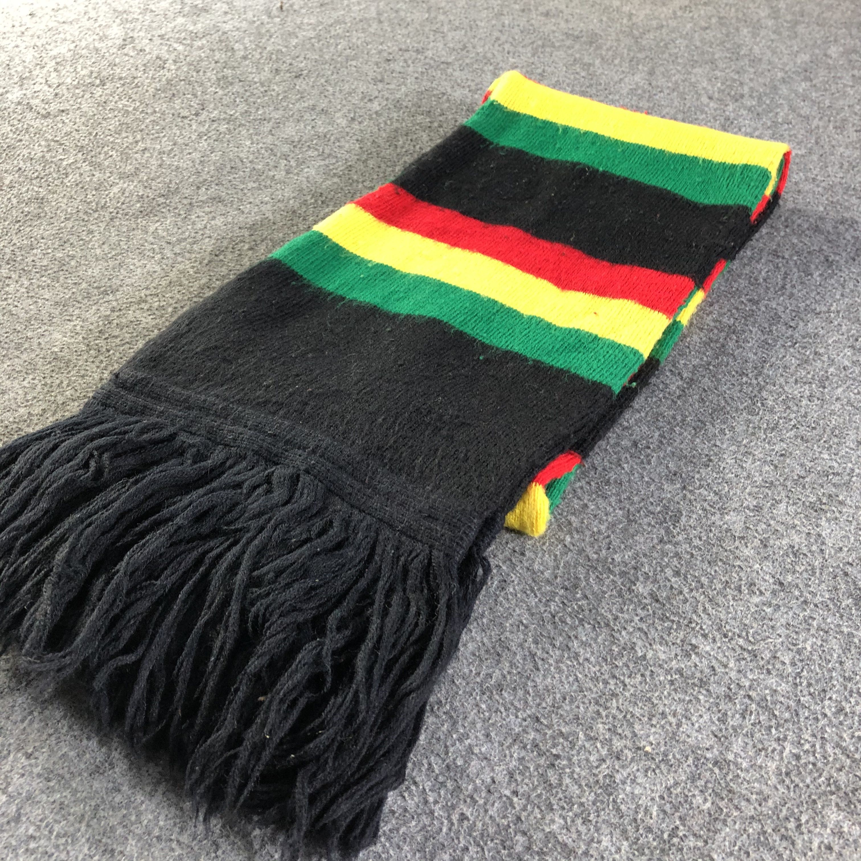 Vintage Rhasta Scarf / Muffler / Neckwear P558 Size ONE SIZE - 3 Thumbnail
