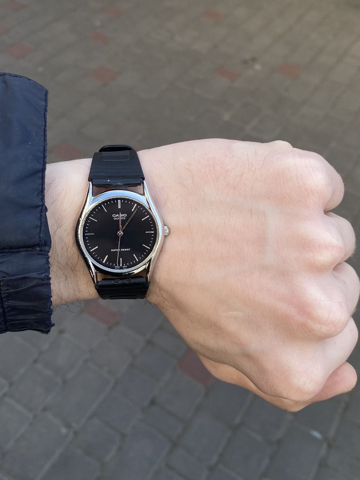 Casio Classic Casio Quartz Black Dial Watch – Japanese brand Size ONE SIZE - 3 Thumbnail