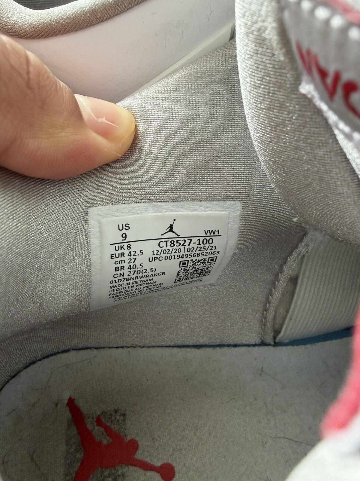 Jordan Brand Air Jordan Retro 4 White Oreo Size US 9 / EU 42 - 5 Thumbnail