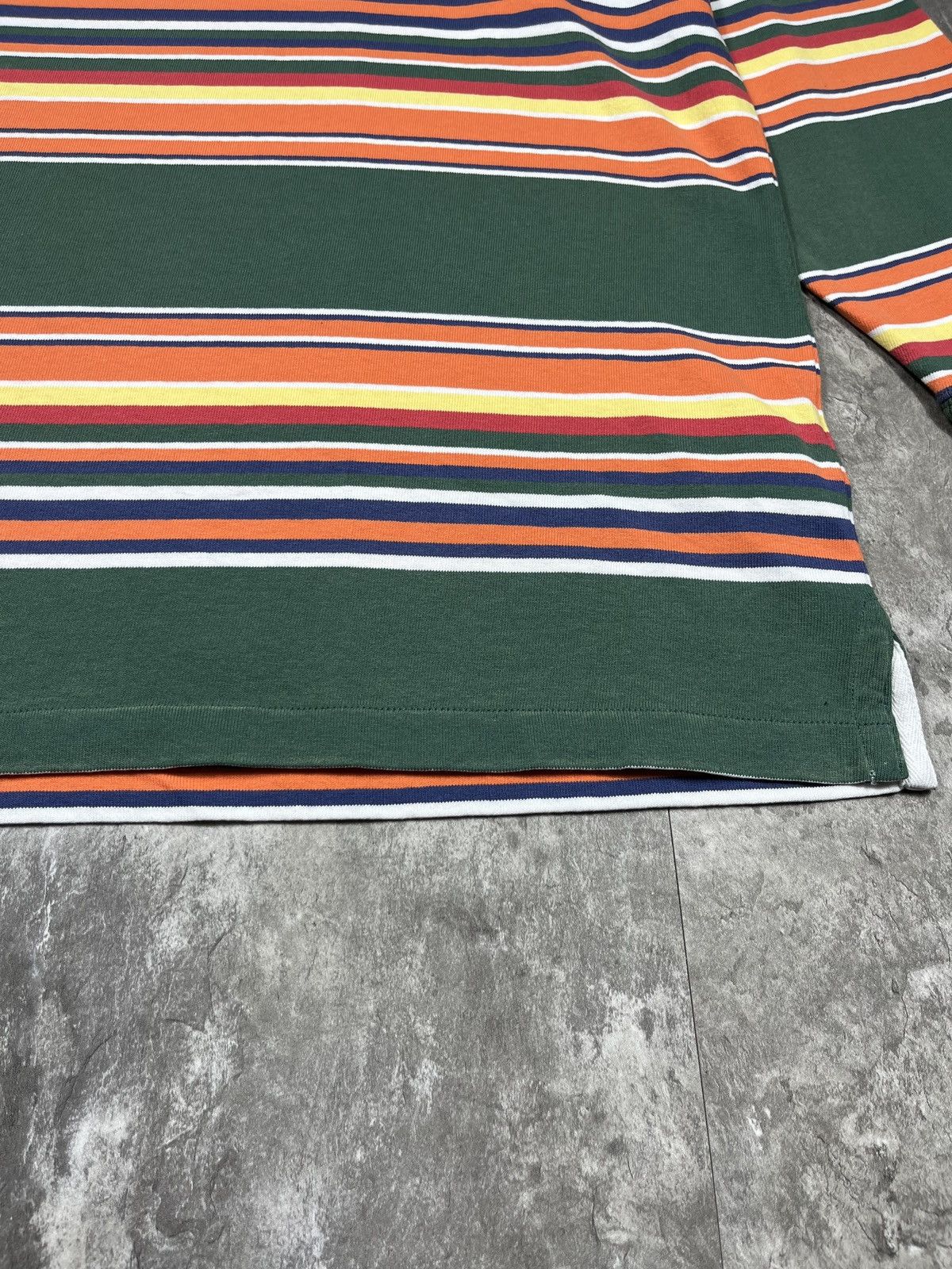 Polo Ralph Lauren Polo Ralph Lauren Multi-Color Striped Long Sleeve Rugby XXXL Size US XXL / EU 58 / 5 - 7 Thumbnail