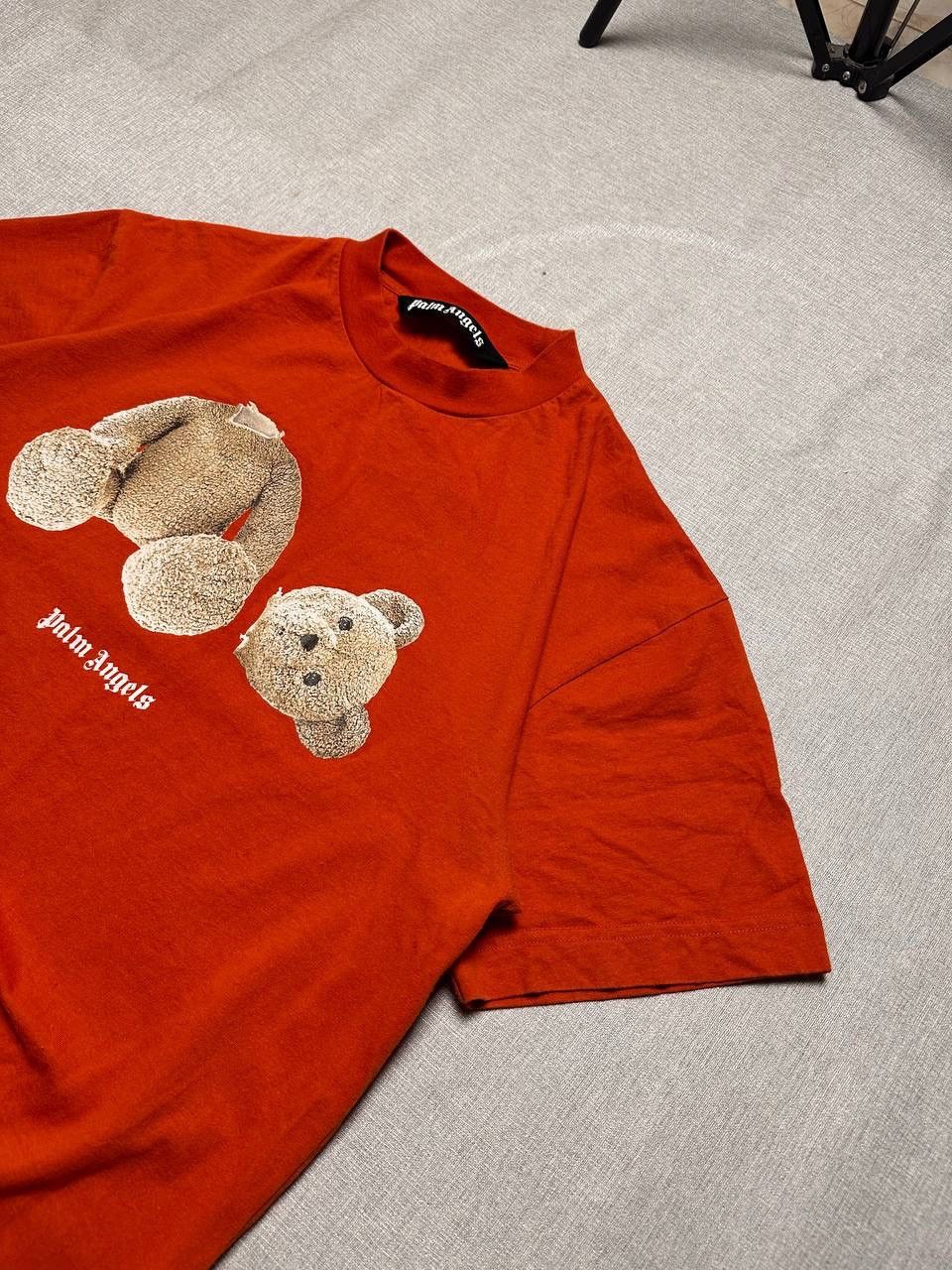 Palm Angels Palm Angels Teddy Bear T Shirt Orange Mens M Size US M / EU 48-50 / 2 - 4 Thumbnail