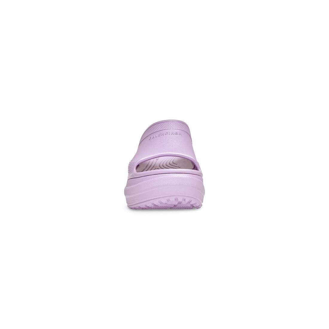 Balenciaga × Crocs o1bcso1str0325 Pool Crocs™ Slide Sandals in Light Purple Size US 7 / IT 37 - 2 Thumbnail