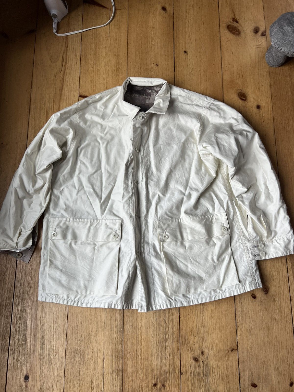 Other Reversible Japanese Workwear Jacket (White/Digi-Camo) Size US L / EU 52-54 / 3 - 2 Thumbnail