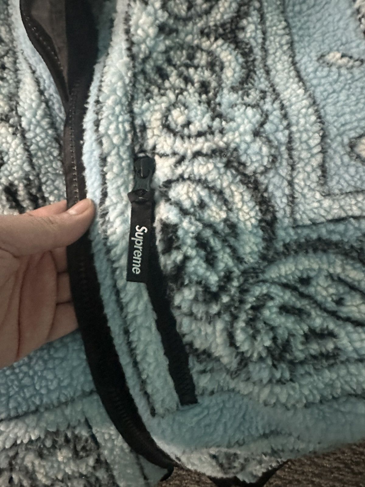 Supreme Supreme bandanna reversible fleece jacket Size US S / EU 44-46 / 1 - 2 Thumbnail