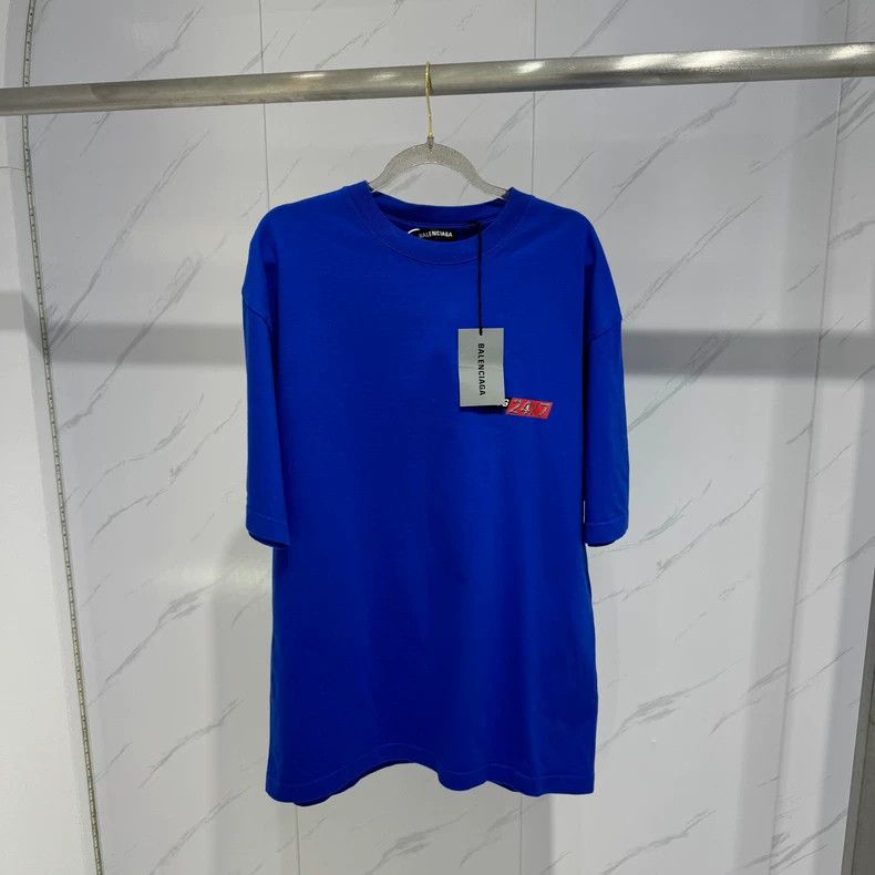 Balenciaga Balenciaga Electric Blue Short Sleeve XS - dmc Size US XS / EU 42 / 0 - 1 Thumbnail