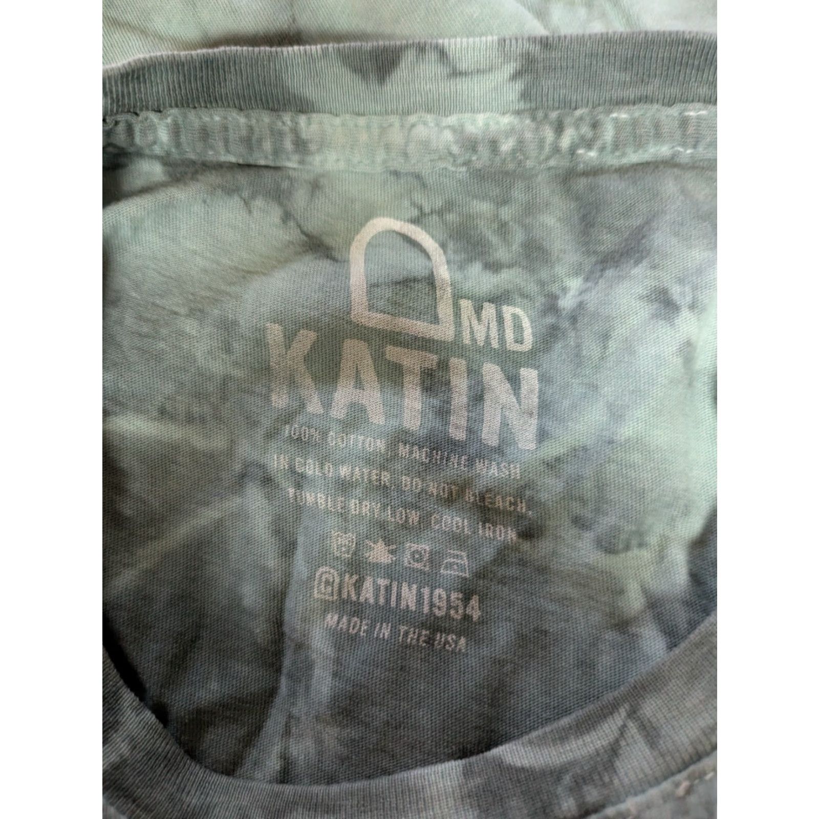 Katin VINTAGE Kanvas By Katin T Shirt Surf Trunks Medium Surfboards Surfer Tie Dye Beach Mens M Green 1960s Beach Nets? Size US M / EU 48-50 / 2 - 5 Thumbnail