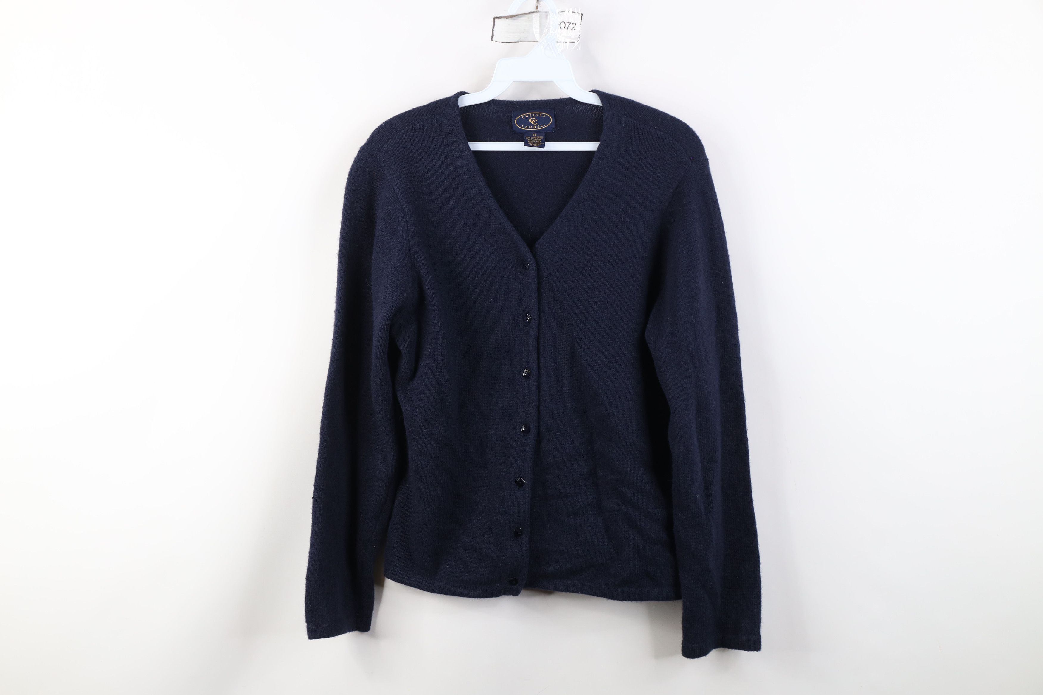 Vintage Vintage 90s Streetwear Lambswool Angora Knit Sweater Blue Size M / US 6-8 / IT 42-44 - 1 Thumbnail