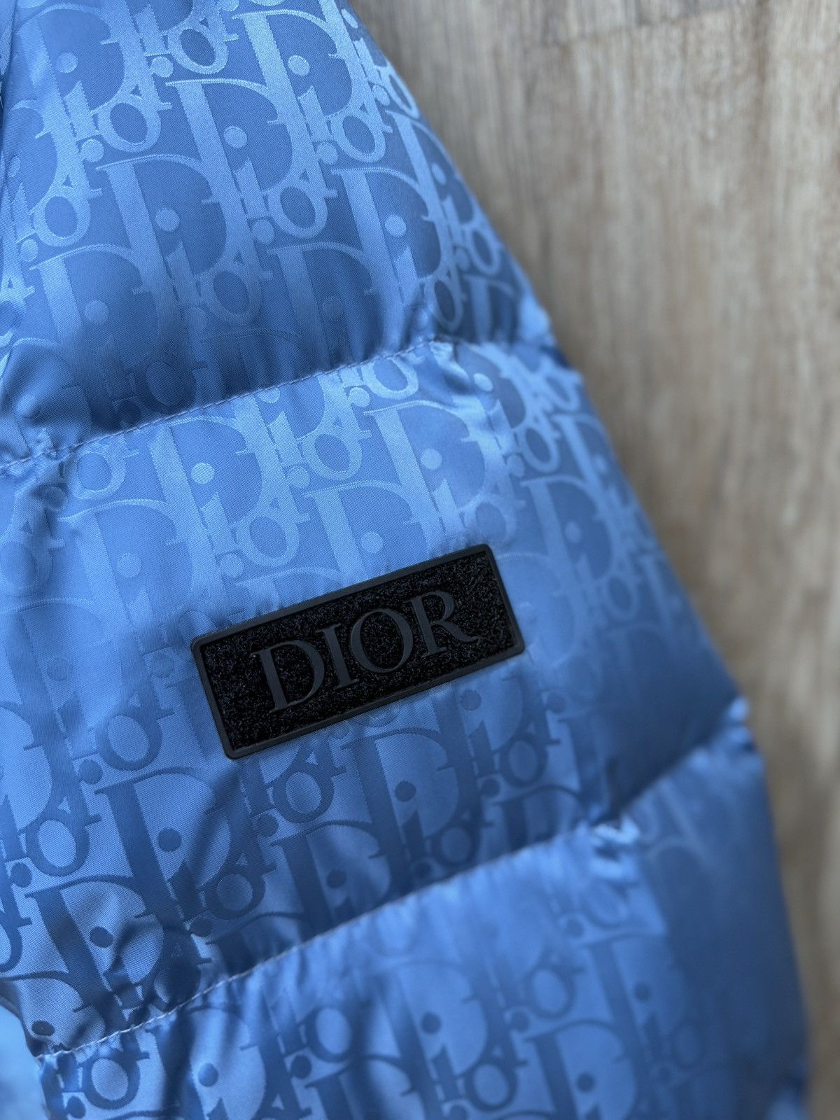 Dior Christian Dior Baby Blue Puffer Jacket Size US M / EU 48-50 / 2 - 7 Thumbnail