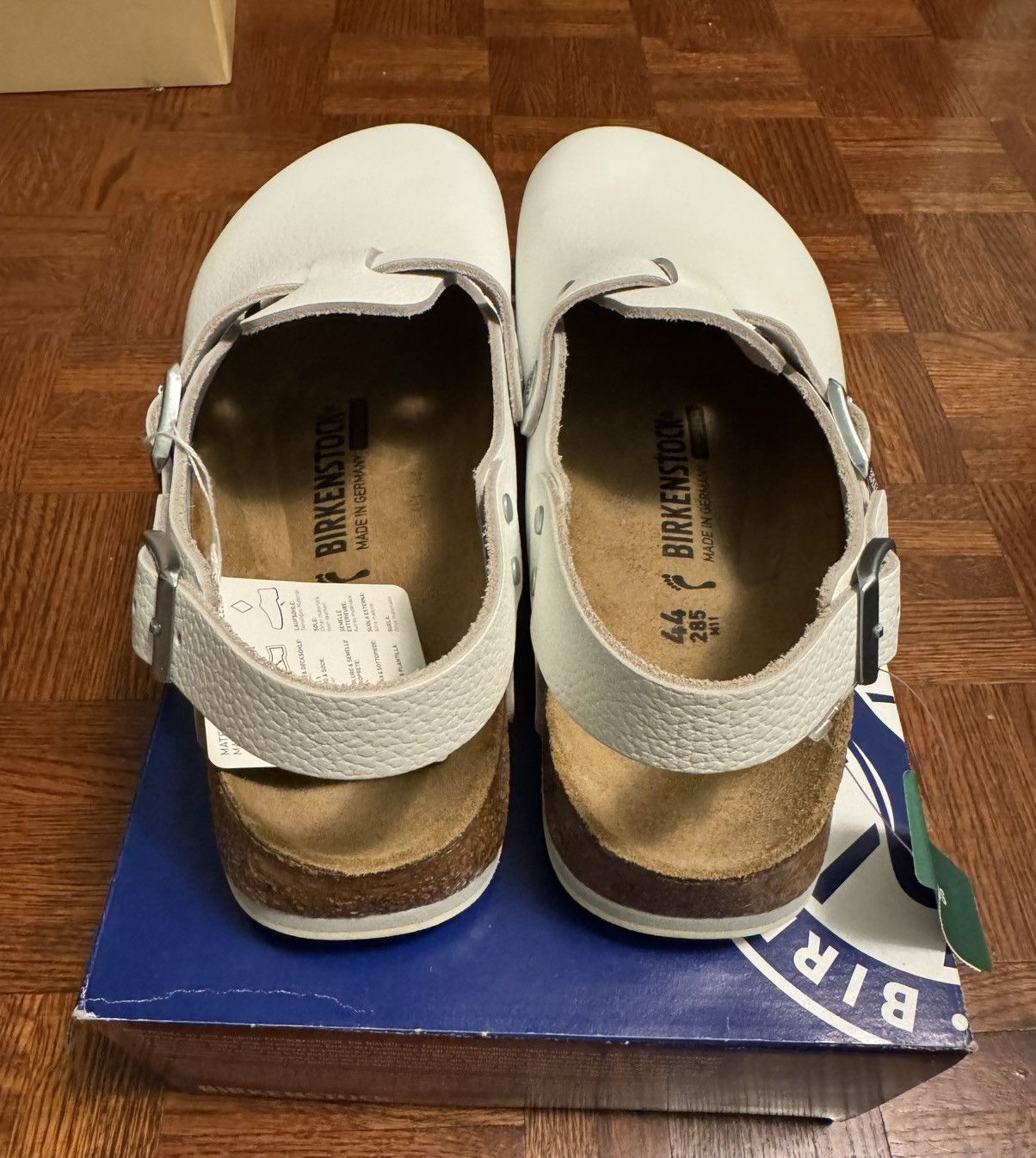Birkenstock Birkenstock Tokio Super Grip Leather Mules Size US 11 / EU 44 - 3 Thumbnail