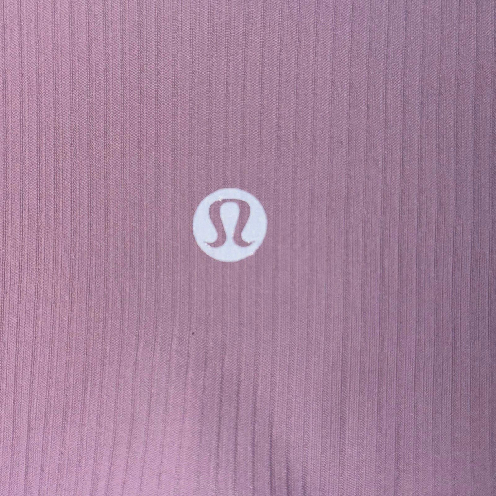 Lululemon Lululemon Like a Cloud Longline Ribbed Bra Size 4 D/DD Cups Size ONE SIZE - 8 Thumbnail