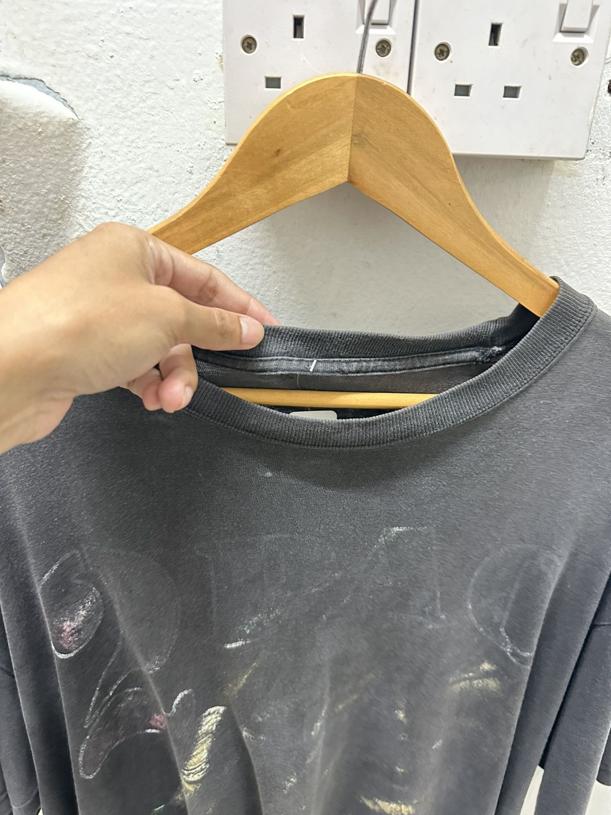 Rap Tees Rare Vintage 90's Tupac Shakur Perfect Distressed Faded Tees Size US XXL / EU 58 / 5 - 6 Thumbnail