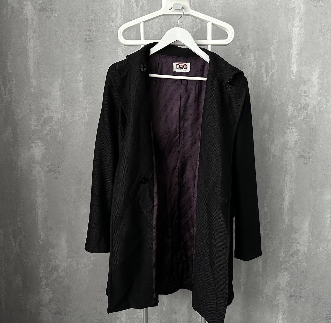 Designer × Dolce & Gabbana Dolce & Gabbana D&G mohair blend coat jacket Size M / US 6-8 / IT 42-44 - 2 Thumbnail