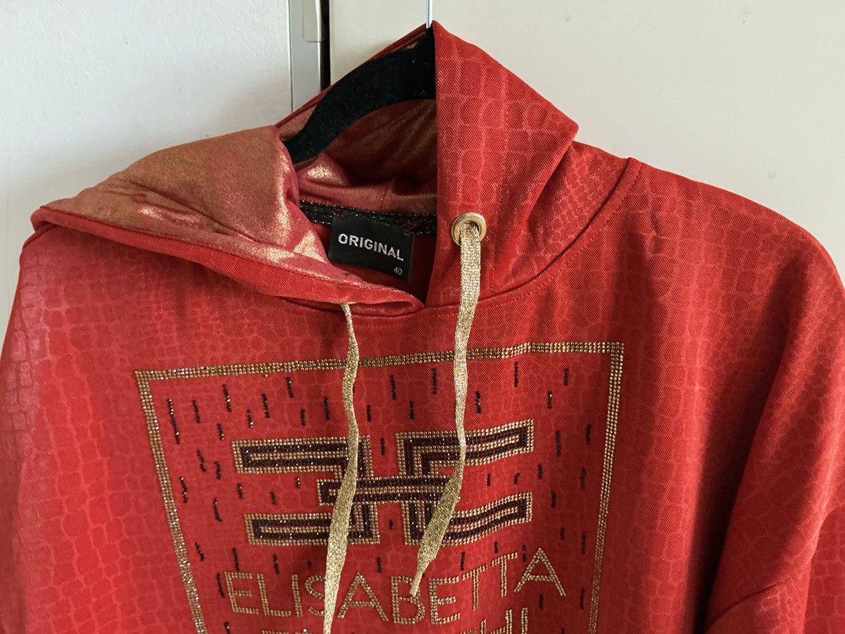 Other Luxury‑Vibe Red Hoodie w/ Gold Accents / size M Size M / US 6-8 / IT 42-44 - 18 Thumbnail