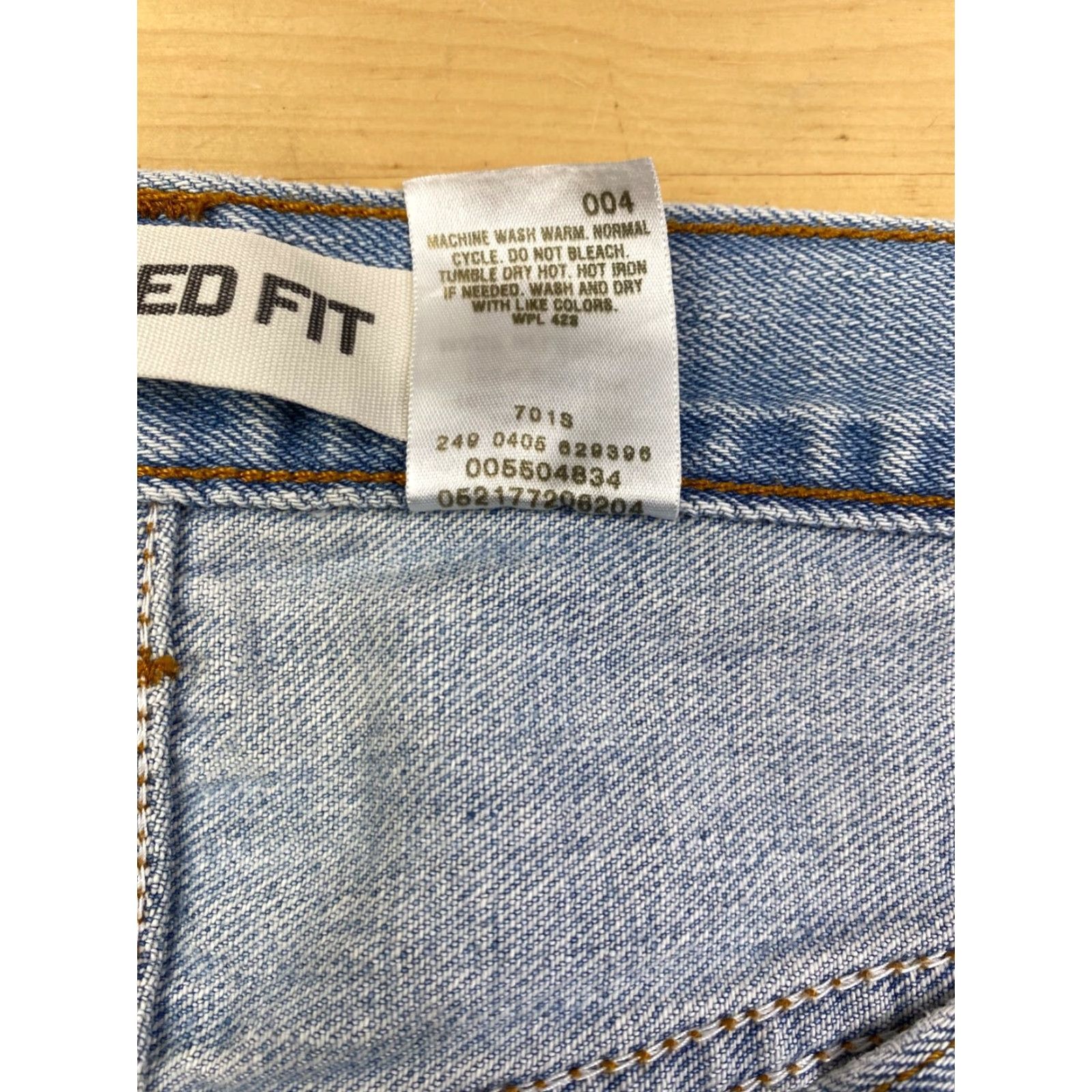 Levi's Levi's 550 Jeans Mens 36x32 Relaxed Straight Light Wash Denim Blue 10230 Retro USA Size US 36 / EU 52 - 5 Thumbnail