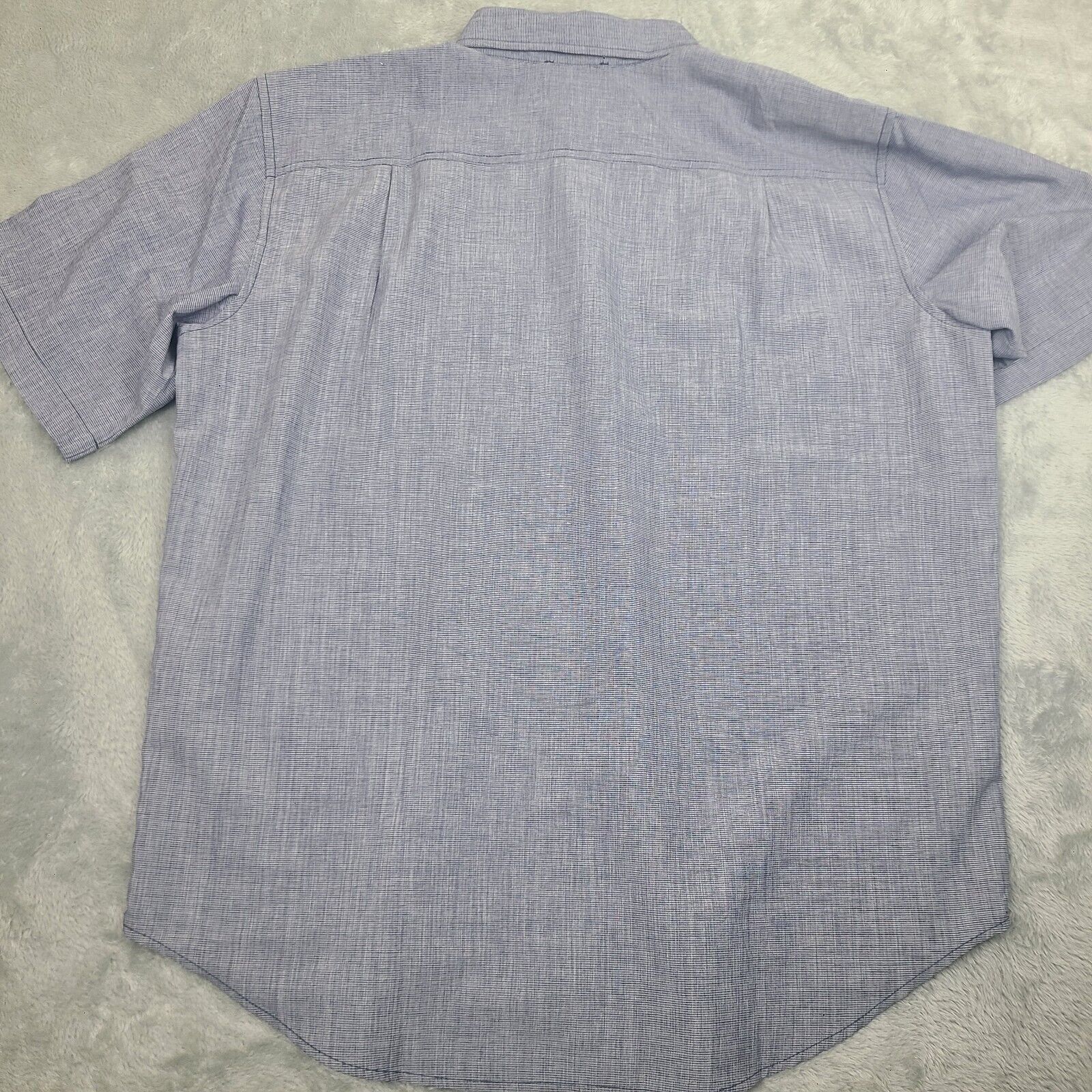 Orvis Orvis 100% Polyester Short Sleeve Button Down Shirt Men's Si Size US XL / EU 56 / 4 - 5 Thumbnail