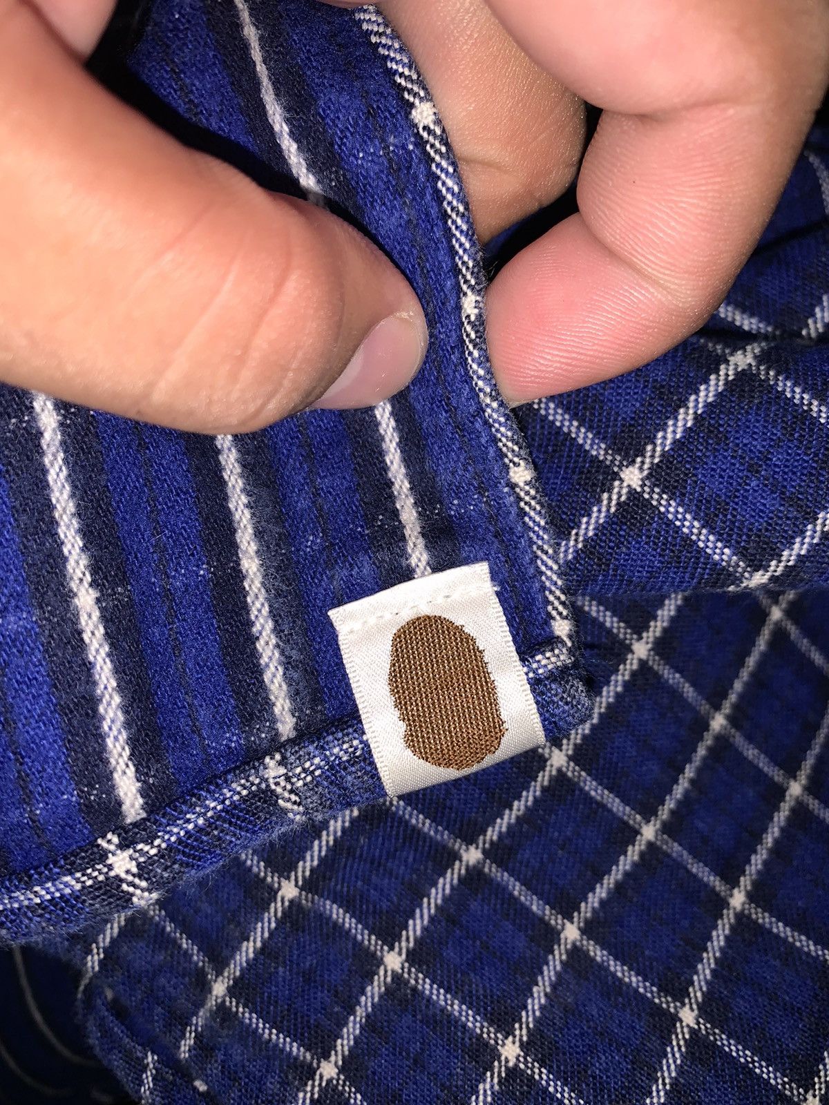 Bape FLANEL BAPE BUTTONS DOWN LONG SLEEVE Size US L / EU 52-54 / 3 - 4 Thumbnail