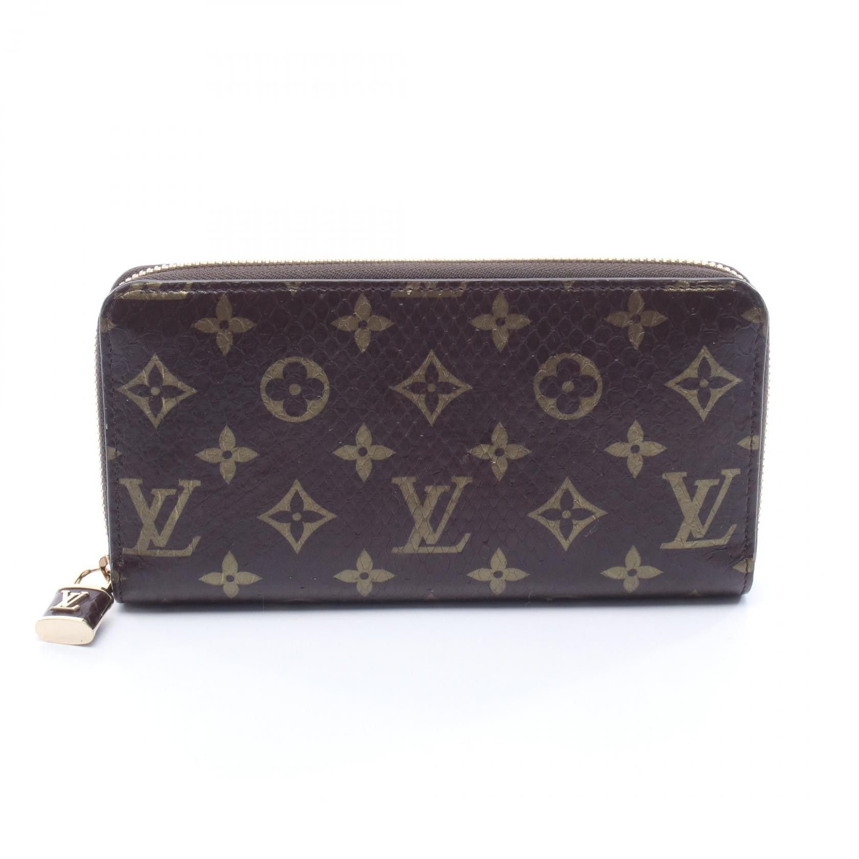 Louis Vuitton Louis Vuitton Louis Vuitton Zippy Wallet Monogram Exotic Leather Long Wallet Leather Long Wallet N80148 DUTY FREE for USA Size ONE SIZE - 1 Thumbnail