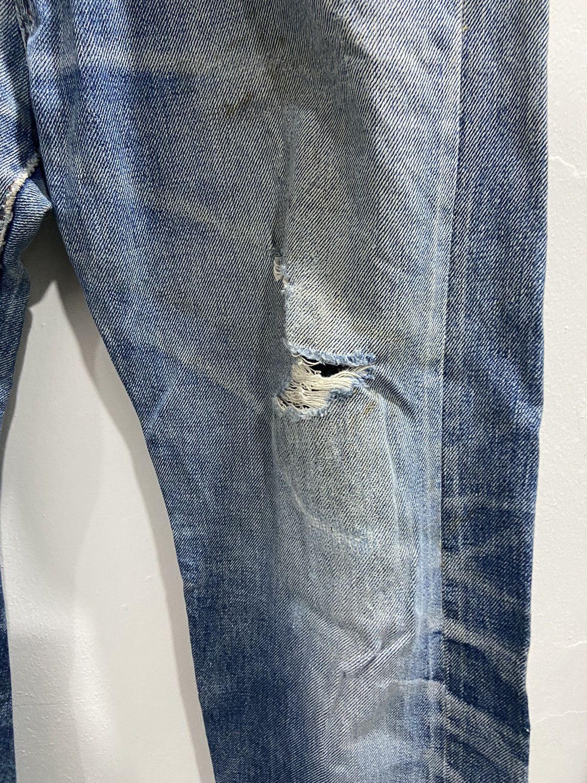 Denime Denime thrashed selvedge Japan jeans Size US 33 - 4 Thumbnail